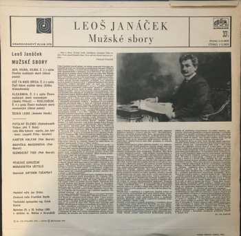 LP Leoš Janáček: Mužské Sbory Leoše Janáčka