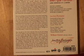 CD William Christie: Bien Que L'Amour ... Airs Sérieux À Boire