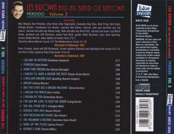 CD Les Brown And His Band Of Renown: Volume 3 - Perdido