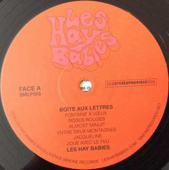 LP Les Hay Babies: Boîte Aux Lettres