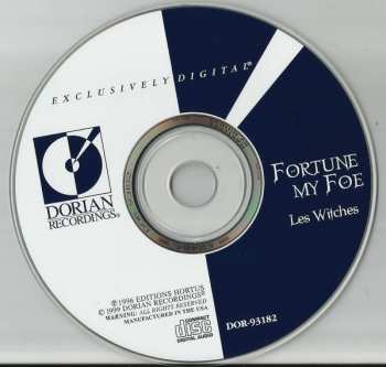 CD Les Witches: Fortune My Foe