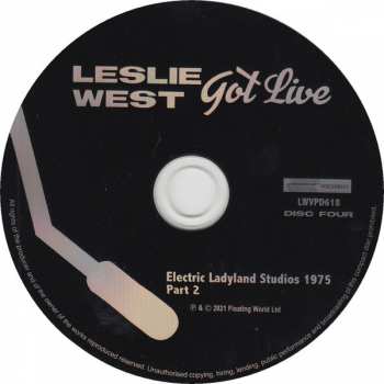 4CD/Coffret Leslie West: Got Live