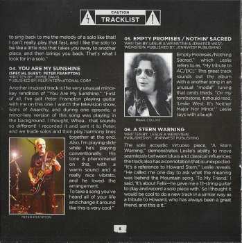 CD Leslie West: Soundcheck