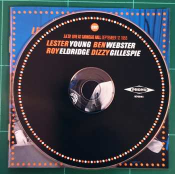 2CD Dizzy Gillespie: J.A.T.P. Live At Carnegie Hall September 17, 1955