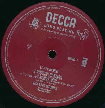 2LP/SP/Coffret/2SACD The Rolling Stones: Let It Bleed DLX | LTD | NUM