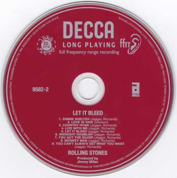 2LP/SP/Coffret/2SACD The Rolling Stones: Let It Bleed DLX | LTD | NUM