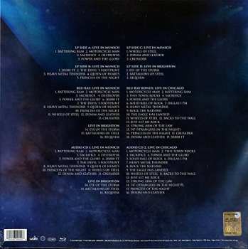 2LP/2CD/Blu-ray Saxon: Let Me Feel Your Power DLX