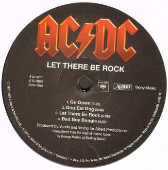 LP AC/DC: Let There Be Rock