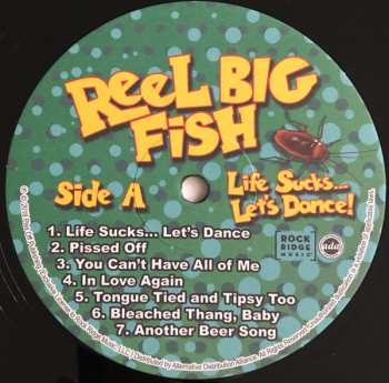 LP Reel Big Fish: Life Sucks... Let's Dance!