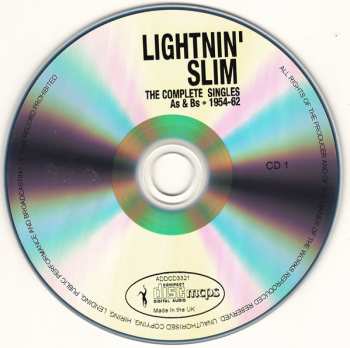 2CD Lightning Slim: The Complete Singles As & Bs - 1954-62