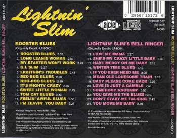 CD Lightning Slim: Rooster Blues / Lightnin' Slim's Bell Ringer