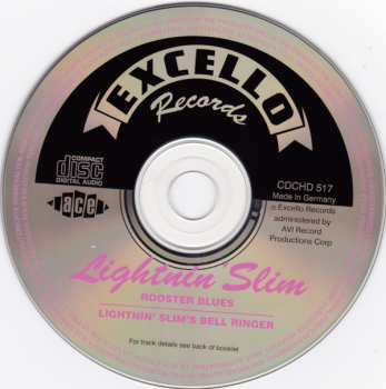 CD Lightning Slim: Rooster Blues / Lightnin' Slim's Bell Ringer