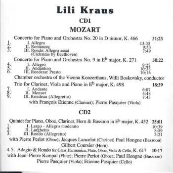 CD Lili Kraus: Legendary Treasures