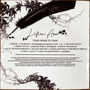 CD Lillian Axe: From Womb To Tomb