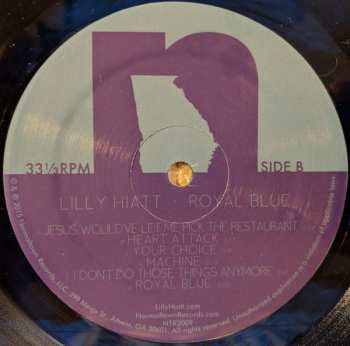 LP Lilly Hiatt: Royal Blue CLR