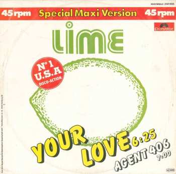 Album Lime: Your Love / Agent 406
