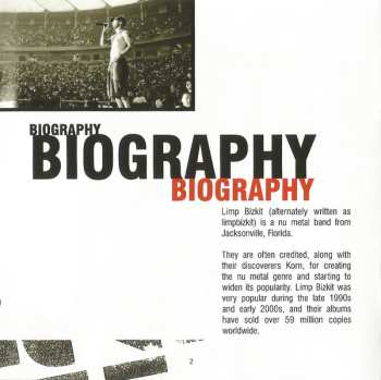 CD/DVD Limp Bizkit: Rock Im Park 2001