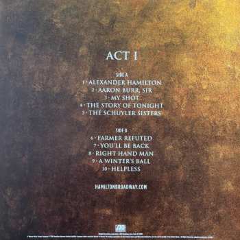 4LP/Coffret Lin-Manuel Miranda: Hamilton (Original Broadway Cast Recording)