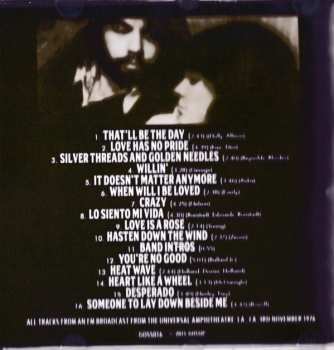 3CD Linda Ronstadt: The Broadcast Archives: Legendary Radio Broadcasts From The 1970s & 1980s