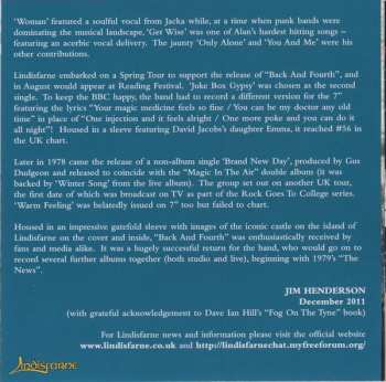 CD Lindisfarne: Back And Fourth