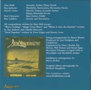 CD Lindisfarne: Back And Fourth