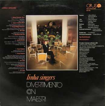 LP Linha Singers: Divertimento Con Maestri