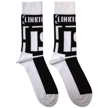 Marchandises Linkin Park: Linkin Park Unisex Ankle Socks: Brackets Logo (black) (uk Size 4 - 7) 36 - 42
