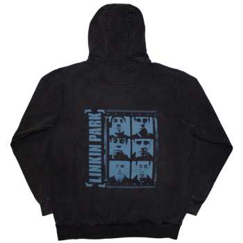 Marchandises Linkin Park: Linkin Park Unisex Pullover Hoodie: Meteora Portraits (back Print & Wash Collection) (small) S