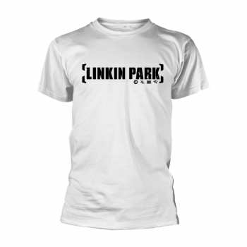 Merch Linkin Park: T-shirt Bracket Logo Linkin Park (white)