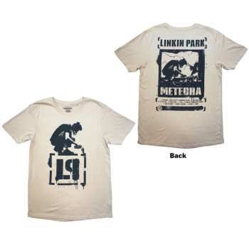 Marchandises Linkin Park: Linkin Park Unisex T-shirt: Meteora (sand) (back Print) (small) S