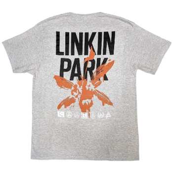 Marchandises Linkin Park: Linkin Park Unisex T-shirt: Soldier Icons (back Print) (medium) M