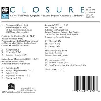 CD William Bolcom: Closure