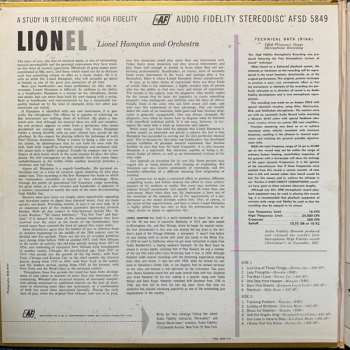 LP Lionel Hampton And His Orchestra: Lionel ...Plays Drums, Vibes, Piano