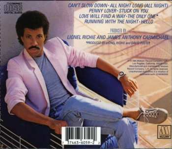 CD Lionel Richie: Can't Slow Down