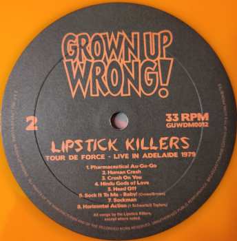 LP The Lipstick Killers: Tour De Force (Live In Adelaide 1979)