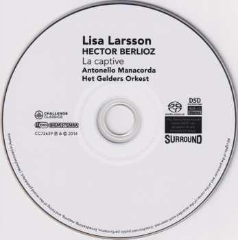SACD Hector Berlioz: La Captive