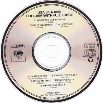 CD Lisa Lisa & Cult Jam: Lisa Lisa & Cult Jam With Full Force
