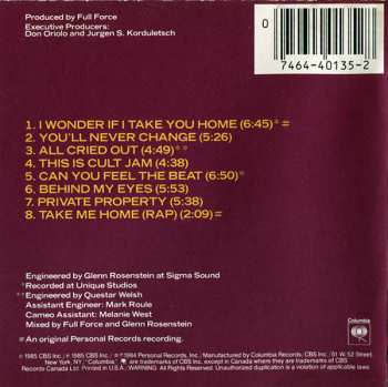 CD Lisa Lisa & Cult Jam: Lisa Lisa & Cult Jam With Full Force