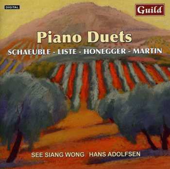 Album List / Honegger / Schaeuble / Wong / Adolfsen: Piano Duets By List Honegger Schaeuble