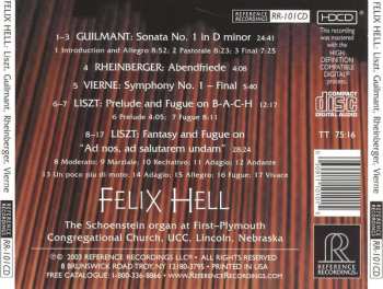 CD Franz Liszt: Organ Sensation