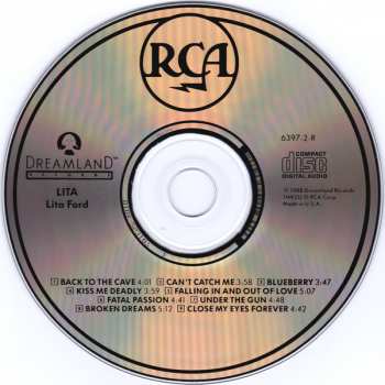 CD Lita Ford: Lita