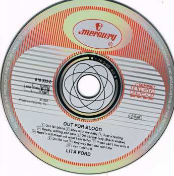 CD Lita Ford: Out For Blood