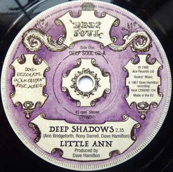 SP Little Ann: Deep Shadows / Stay Away