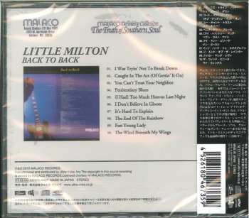 CD Little Milton: Back To Back LTD