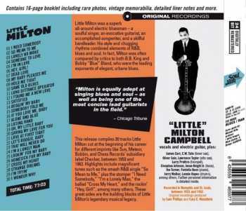 CD Little Milton: Long Distance Operator (1953-1962 Sun, Meteor, Bobbin, & Checker Sides)