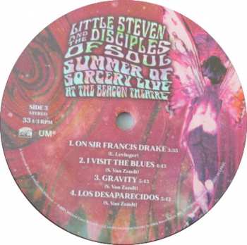 5LP Little Steven And The Disciples Of Soul: Summer Of Sorcery Live! At The Beacon Theatre LTD | CLR