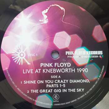 2LP Pink Floyd: Live At Knebworth 1990