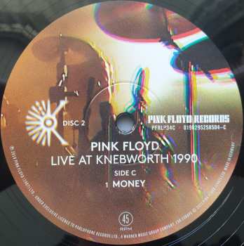 2LP Pink Floyd: Live At Knebworth 1990