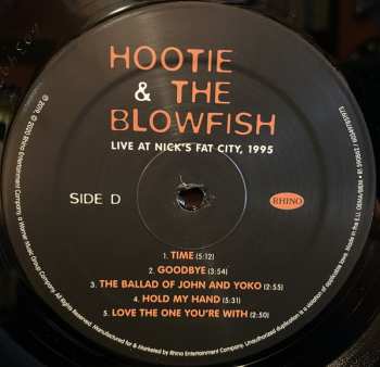 2LP Hootie & The Blowfish: Live At Nick's Fat City, 1995 LTD