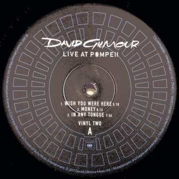 4LP/Coffret David Gilmour: Live At Pompeii